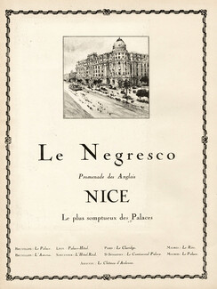Hotel Negresco 1925 Nice