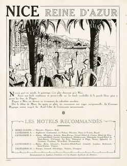 Nice (City) 1929 "La Promenade des Anglais"