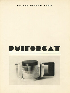 Jean Puiforcat (Silversmith) 1933