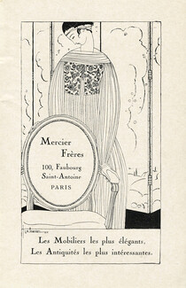 Mercier Frères (Decorative Arts) 1919 Georges Lepape