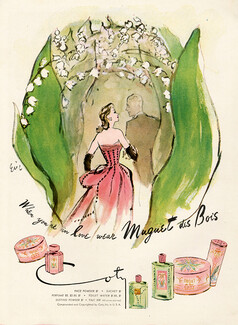 Coty (Perfumes) 1947 Muguet des Bois, Eric (Carl Erickson)