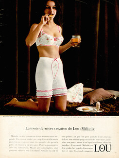 Lou (Lingerie) 1968 Mélodie, Bra, Panty (version B)