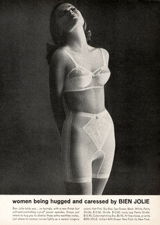 Bien Jolie 1950 Girdle, Brassière, Stockings Garters
