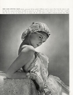 Tiffany & Co. & Black Starr and Gorham 1940 Diamond Bracelet, Miss Alice Gwynne Allen, Miss Mary Steele, Photo Horst