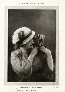 Charlotte Lysès (Portrait) 1912 Lucie Hamar, Yorkshire