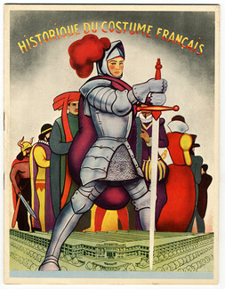 Bayard (Catalogue) 1940s "Historique du costume français", 20 pages