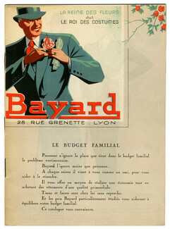 Bayard (Catalogue) 1940s Men's Clothing, 20 pages