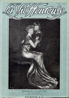 Antonio De La Gandara 1910 La Vie Heureuse cover