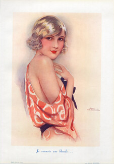 Suzanne Meunier 1929 Je connais une blonde...