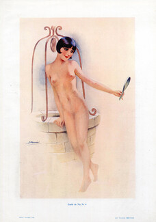 Suzanne Meunier 1930 Etude de Nu N°4, Nude