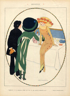 Umberto Brunelleschi 1910 Elegant Parisienne