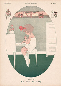 Jean Ray 1917 Little Girl