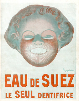 Eau de Suez (Toothpaste) 1909 Leonetto Cappiello