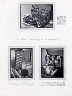 Louis Vuitton 1929 Toiletry Bag, Crocodile doré, écaille blonde