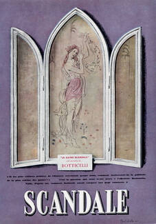 Scandale 1943 Botticelli, Montebello