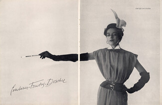 Jacques Fath 1955 Fashion Photography Cigarette Holder, Coudurier Fructus Descher