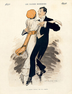 De Losques 1912 ''Le Double Boston'' Dancers