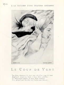 Renéburel 1933 Maria Guy & Jeanne Lanvin