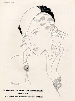 Marie Alphonsine 1931 Paul Valentin