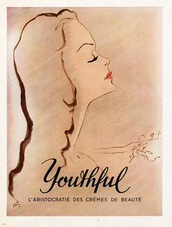 Youthful (Cosmetics) 1946 Pierre Simon