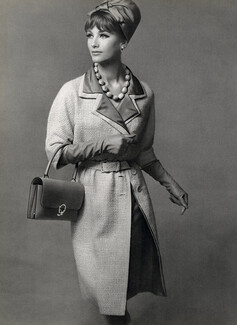 Hermès (Handbags & Gloves) 1961 Robe-Manteau, Guy Laroche, Gerondeau
