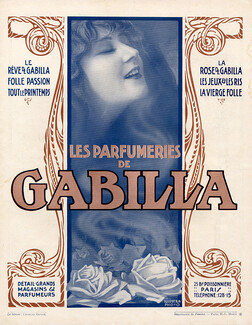 Gabilla ( Perfumes) 1911 Art Nouveau, Illustra-photo