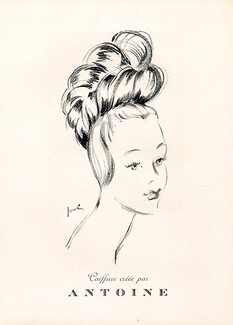 Antoine (Hairstyle) 1943 Maurice Paulin