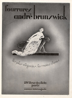 André Brunswick (Furs) 1924 Leon Ullmann