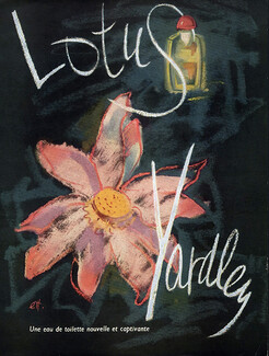 Yardley (Perfumes) 1952 "Lotus"
