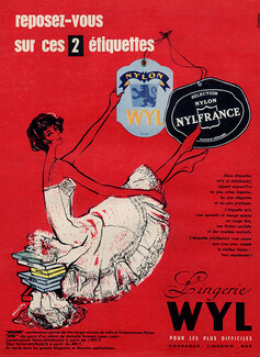 Wyl (Lingerie) 1957 Mouchy