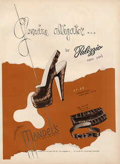 Palizzio, Mandel's 1927 Alligator Shoes