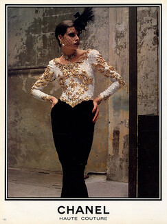Chanel 1983 Lesage Embroidery Evening gown