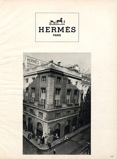 Hermès 1977 Immeuble Rue du Faubourg Saint-Honoré, Vue de haut