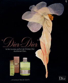 Christian Dior (Perfumes) 1977 Dior-Dior, René Gruau