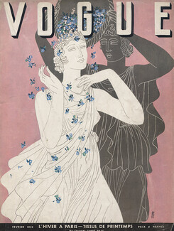 Eduardo Garcia Benito 1932 Vogue cover