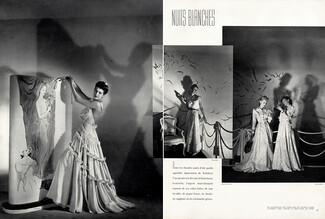 Nuits Blanches 1937 Paquin, Chanel, Balenciaga, Salons d'Elizabeth Arden, Décor mural par Vertès