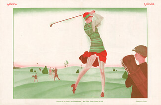 Fabius Lorenzi 1928 Golf, Stockings, Garters