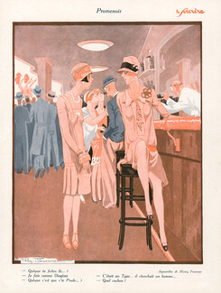 Henry Fournier 1928 Promenoir, Diogène, Bar