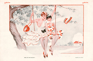 Suzanne Meunier 1928 "Nous, on s'en balance !", Swing, Summer Dresses