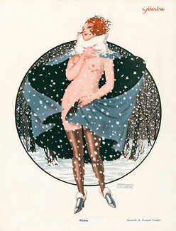 Fernand Couderc 1928 Nivôse, Winter, Stockings