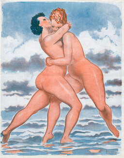 Armand Vallée 1936 Nude women, Nudism, Hug