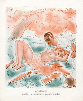 Sacha Zaliouk 1936 "Printemps", Spring