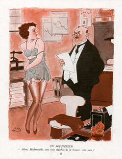 Bellus 1935 "Un Rouspéteur", Stockings, Lingerie