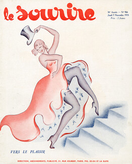 Kristin 1935 "Vers le plaisir", French Cabaret