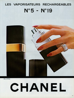 Chanel 1980 Numéro 5, Numéro 19, Atomiser