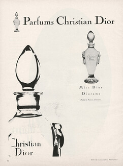 Miss Dior (Christian Dior), Perfumes — Vintage original prints