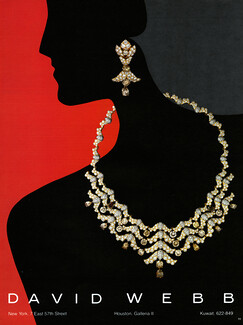 David Webb (Jewels) 1984 Necklace, Earrings
