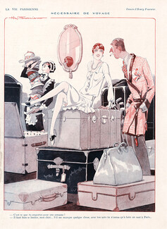 Henry Fournier 1926 "Nécessaire de Voyage" Luggage