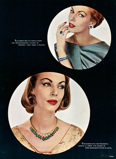 Van Cleef & Arpels & Parmentier 1956 Saphirs Emerald