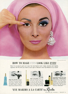 Revlon, Cosmetics — Original adverts and images